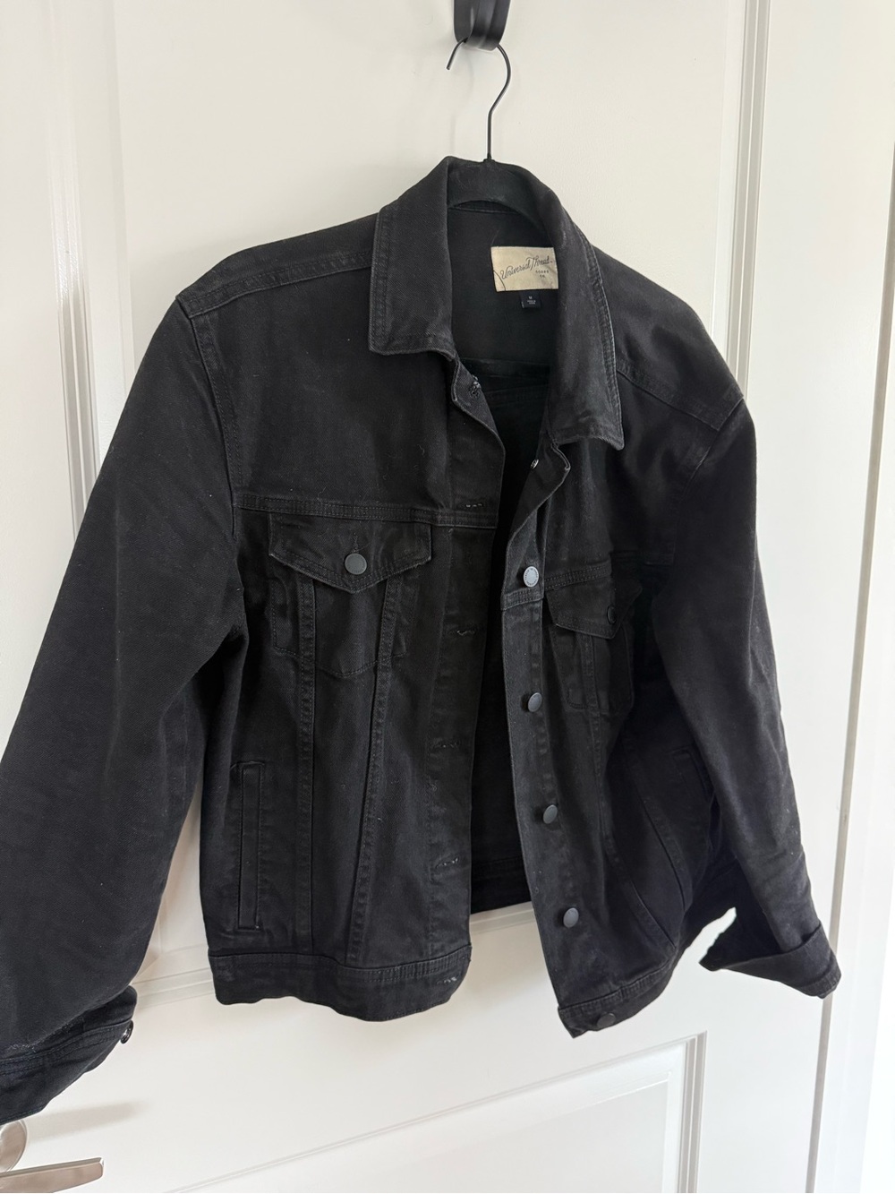 Women’s Black Denim Jacket by Unknown Brand